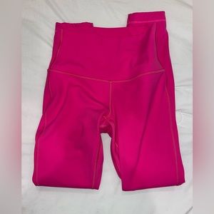 Size 4 sonic pink lululemon align leggings!